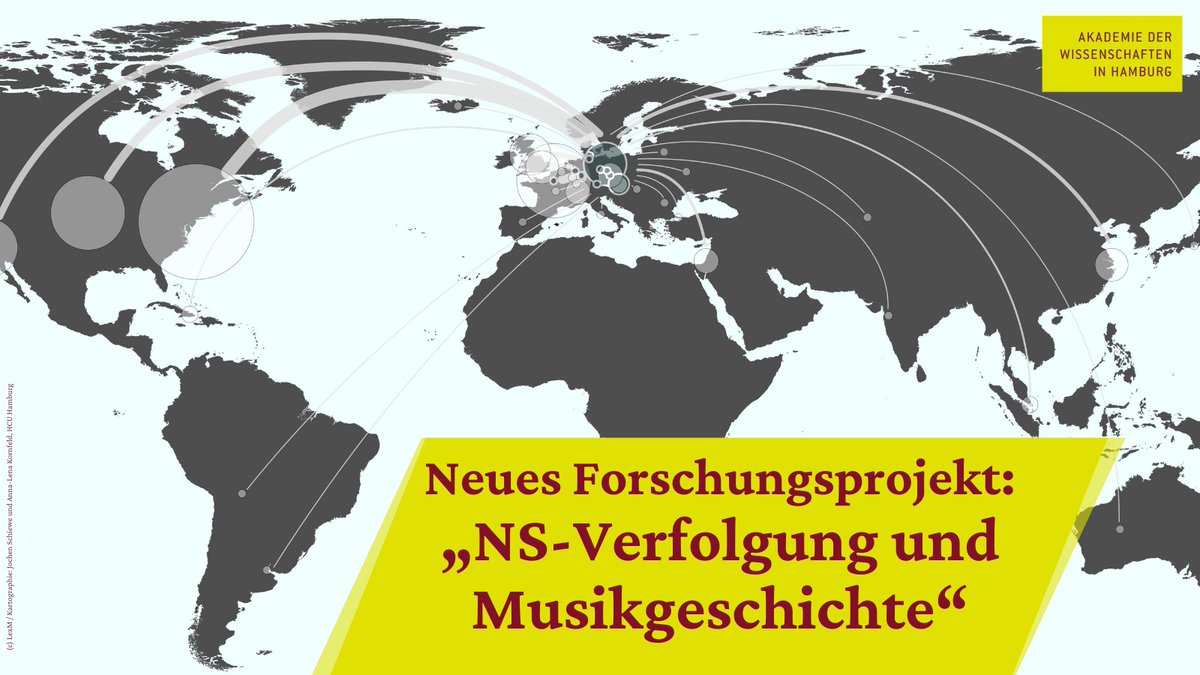Akademie der Wissenschaften in Hamburg (@awhamburg) on Twitter photo Die #Verfolgung von Musiker:innen durch das nationalsozialistische Regime und deren weltweite Konsequenzen stehen im Mittelpunkt unseres neuen Langzeitforschungsvorhabens „NS-Verfolgung und #Musikgeschichte“. Projektstart: 1.1.2025 in Koop m. <a href="/unihh/">Universität Hamburg</a> + HMTM
awhamburg.de/aktuell/presse… Die #Verfolgung von Musiker:innen durch das nationalsozialistische Regime und deren weltweite Konsequenzen stehen im Mittelpunkt unseres neuen Langzeitforschungsvorhabens „NS-Verfolgung und #Musikgeschichte“. Projektstart: 1.1.2025 in Koop m. <a href="/unihh/">Universität Hamburg</a> + HMTM
awhamburg.de/aktuell/presse…