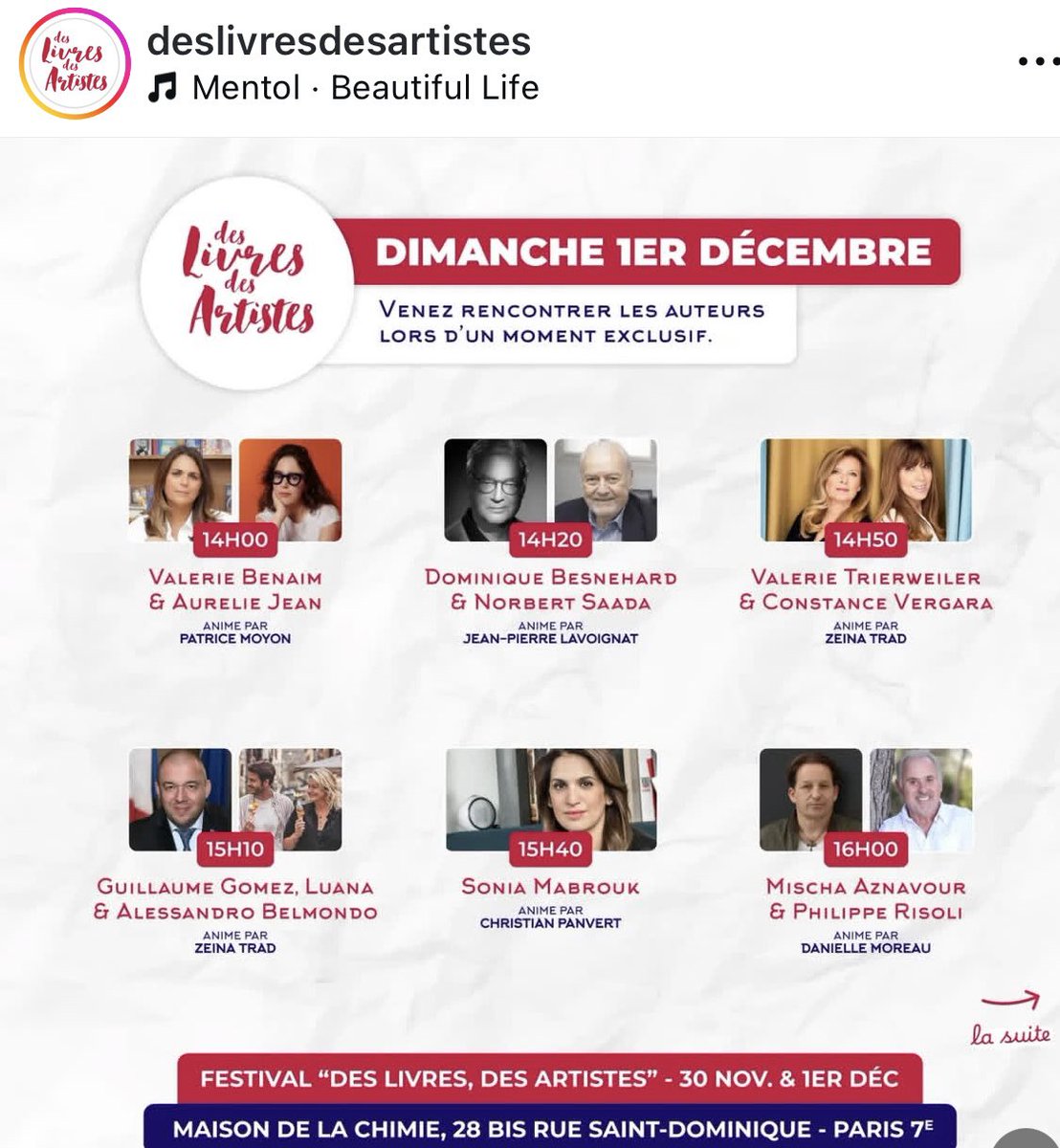 RV Samedi et dimanche dès 14h👇