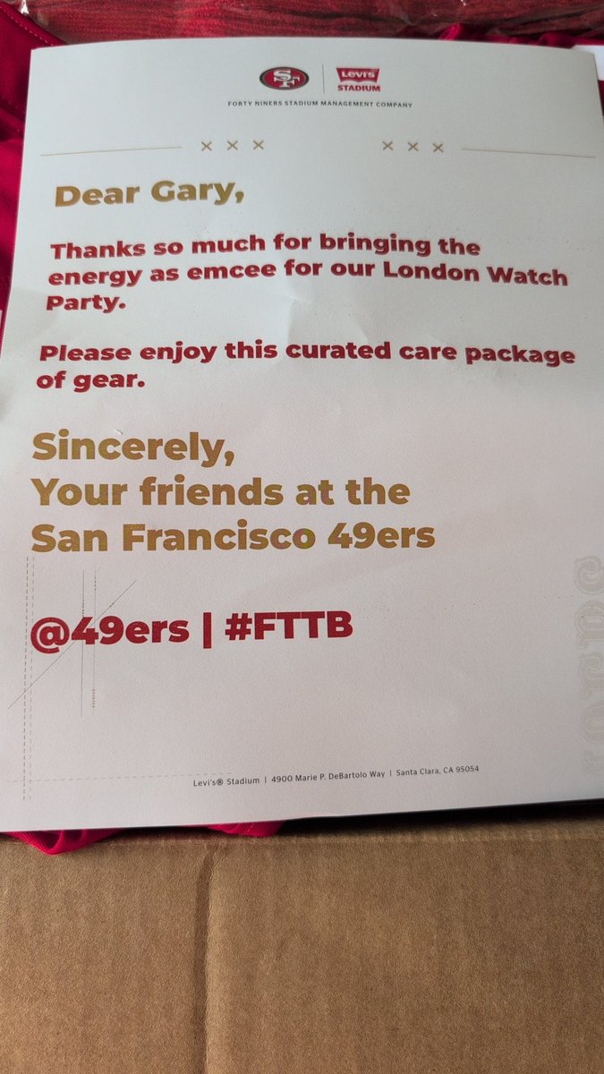 Well now, that's eased the pain of last night's loss. Wow. <a href="/49ers/">San Francisco 49ers</a> this is special! Thank you! #FTTB <a href="/49erFaithfulUK/">49erFaithfulUK</a>