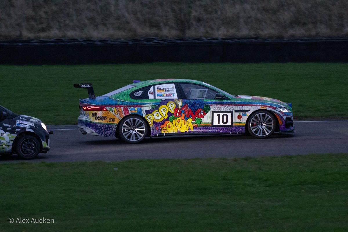 Well, this is very cool! 

The Jag XF #PoppyBangColour artcar that raced &amp; completed this years <a href="/Missionmotorspt/">Mission Motorsport</a> #RaceofRemembrance - is on display today at <a href="/JLR_News/">JLR</a> “Icons of Industrial Operations" awards day.

If you‘re a JLR employee, pop by the street at Gaydon HQ to see it.