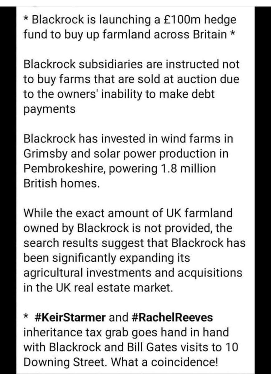 MarkGriffin59's tweet photo. So @Keir_Starmer is going to work with @BlackRock, but why?
Aha, it all becomes clear now! 😡
#ScrapLTNs #No15minutecities
#NoClimateLockdowns #Resist
#ClimateScam @wef #Agenda2030 #WEFisEvil #GreatReset #NoCBDC #NewWorldOrder @WHO #EU @UN
#GreatReplacement #WEFPuppets https://t.co/WsL6KKzLfV
