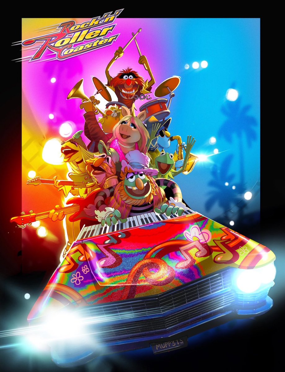 DisWorldX's tweet image. Muppets Rockin Roller Coaster could be fun, but it could also be lazy. It has the feeling that this could be more of a “souped up overlay” than a significant redesign of the area/ride.