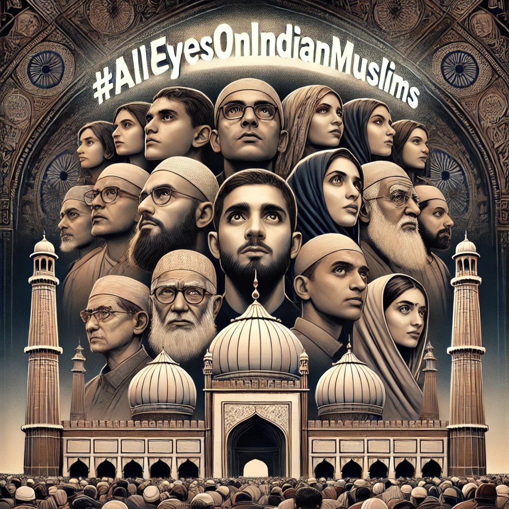 ManzarEditz's tweet photo. #AllEyesOnIndianMuslims https://t.co/4yY05SevB6