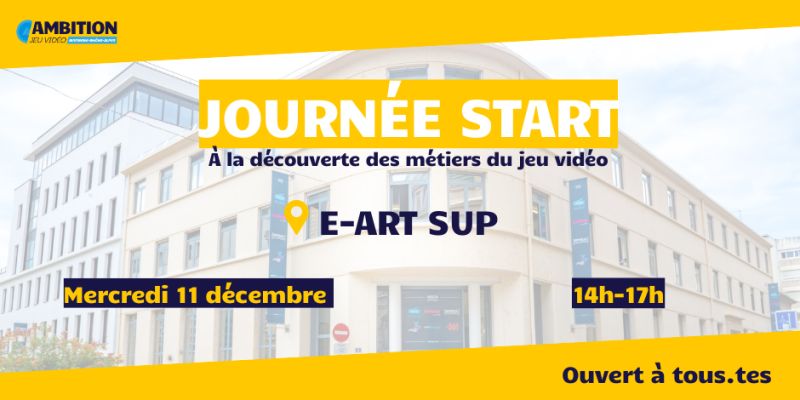 GameOnlyFr's tweet image. 🎮 Votre enfant s'intéresse aux métiers du jeu vidéo ?
Le 11 décembre après-midi, l'association @Ambition_JV organise un événement spécial pour les collégien·ne·s et lycéen·ne·s curieux de découvrir cet univers passionnant.
Pour s'inscrire 👉 lnkd.in/e5MmpEgE