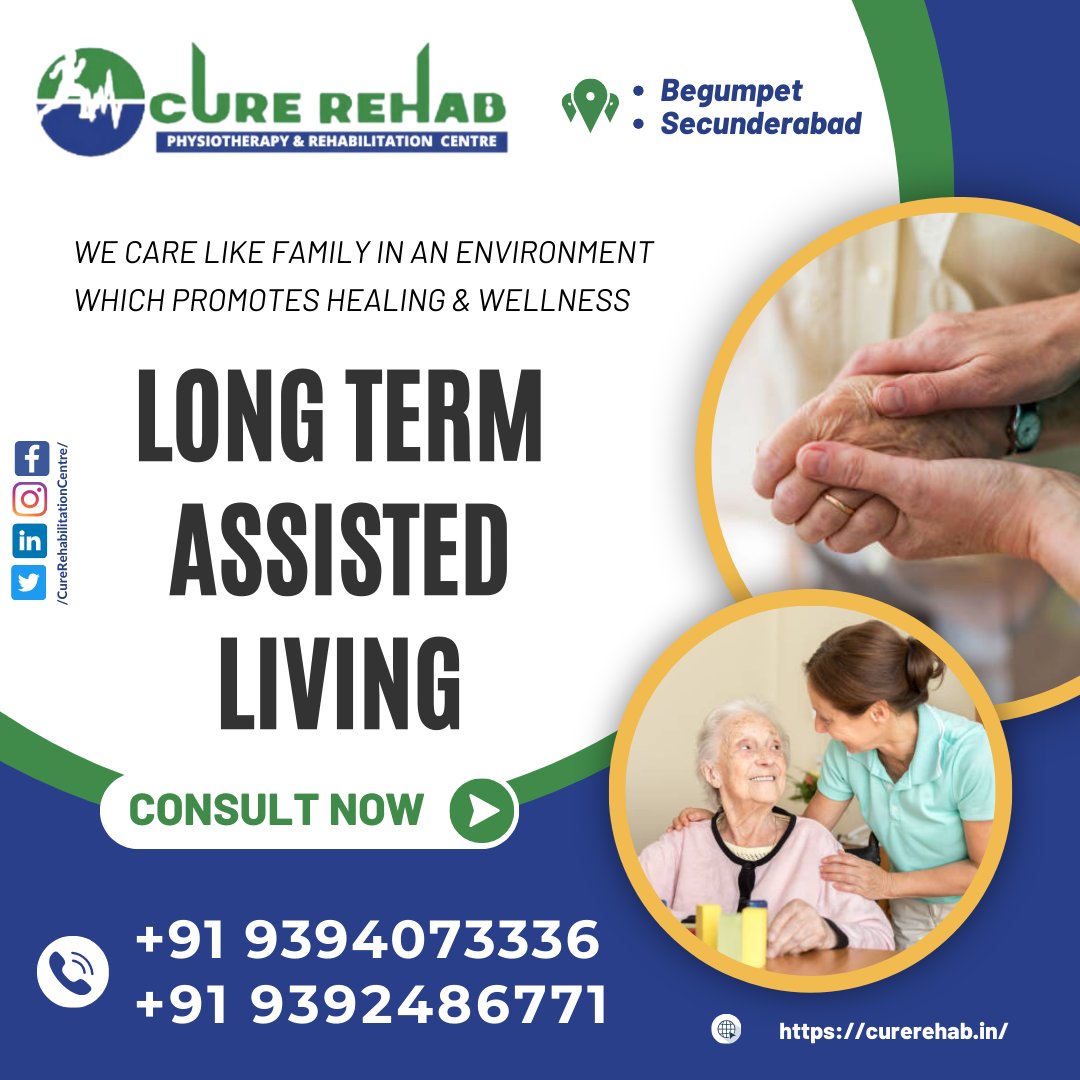 curerehabphysio's tweet photo. #LongTermAssistedLiving #HealingAndWellness #CureRehabCare #AssistedLivingHyderabad #SecunderabadCare #BegumpetCare #CompassionateCare #FamilyLikeCare #AssistedLivingFacility #WellnessAndHealing #TrustedCare #TopCareServices #AssistedLivingExperts #ComfortAndSupport https://t.co/w9Dgekjzdn