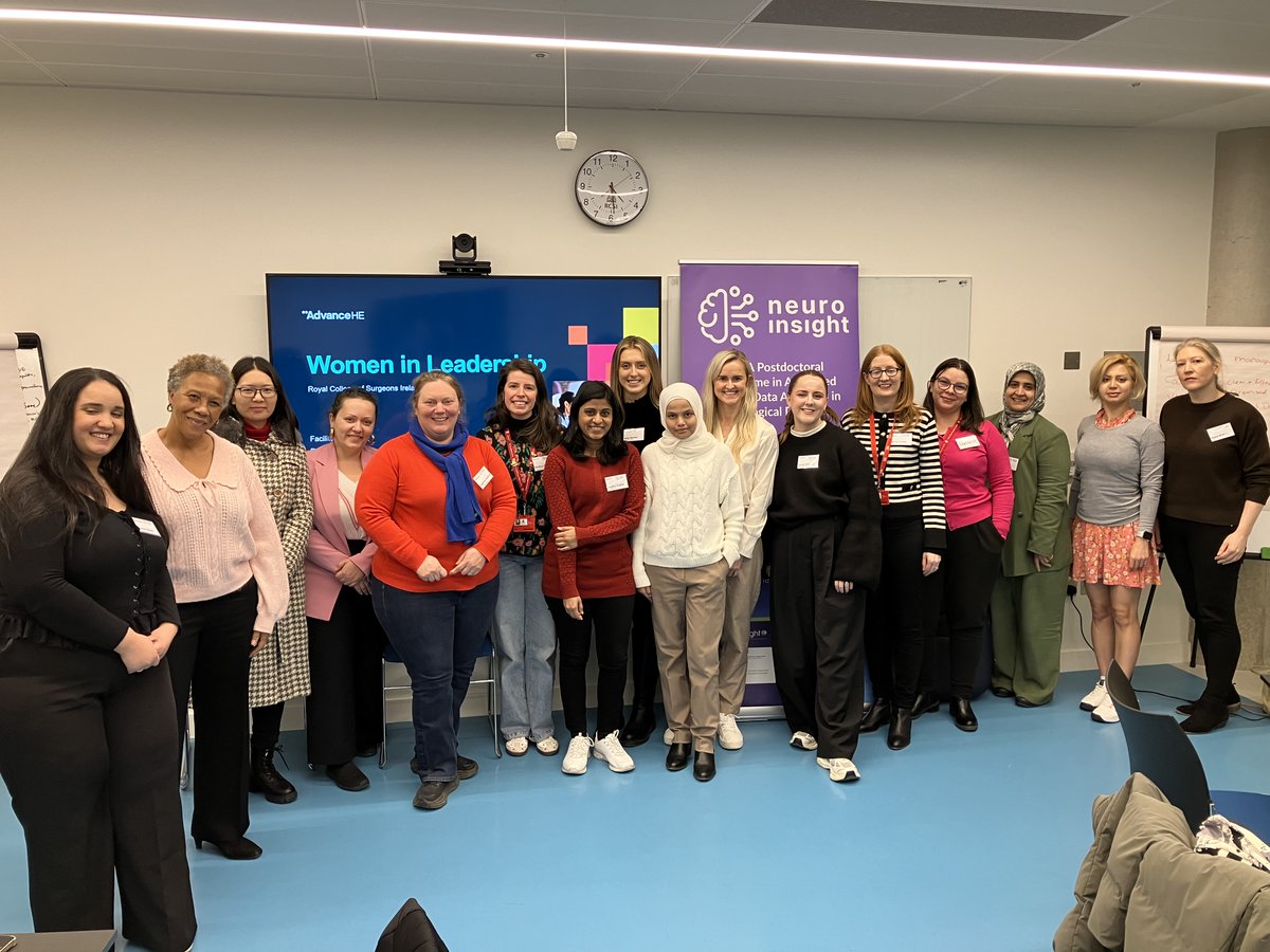 NeuroInsight MSCA (@neuroinsighteu) on Twitter photo Thanks to all who attended our #Womeninleadership ♀️ #training. This was part one and two of a 4 part course hosted by #Neuroinsight and delivered by education experts from <a href="/AdvanceHE/">Advance HE</a> 🧠
<a href="/Futureneuro_ie/">FutureNeuro Centre</a> <a href="/insight_centre/">Insight Research Ireland Centre</a> #Research #leadership #Fellowship #Training Thanks to all who attended our #Womeninleadership ♀️ #training. This was part one and two of a 4 part course hosted by #Neuroinsight and delivered by education experts from <a href="/AdvanceHE/">Advance HE</a> 🧠
<a href="/Futureneuro_ie/">FutureNeuro Centre</a> <a href="/insight_centre/">Insight Research Ireland Centre</a> #Research #leadership #Fellowship #Training