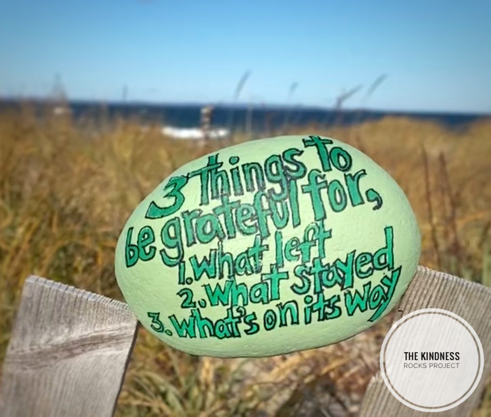 theKindnessrock's tweet image. What left
What stayed
What is on its way🙏🏻
#gratitude #thekindnessrocksproject