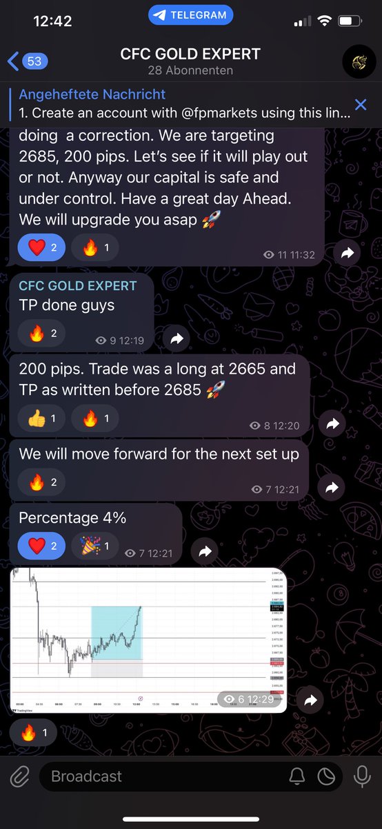 CFCtrader33's tweet photo. $xauusd
Why are you waiting?
Take action.
We will reform the copytrading . No gambling all in trades. 
Real track record with real risk management. 

https://t.co/Ym6JCZAs8o

#xauusd #copytrading #gold https://t.co/4M6F2RLBPD