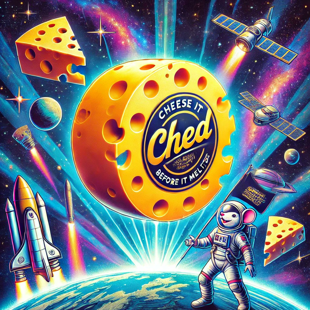 moon_chedd's tweet photo. @AscendEX_ #CHED of course! The tastiest way to the moon. 🧀🚀 https://t.co/NGFWirH631