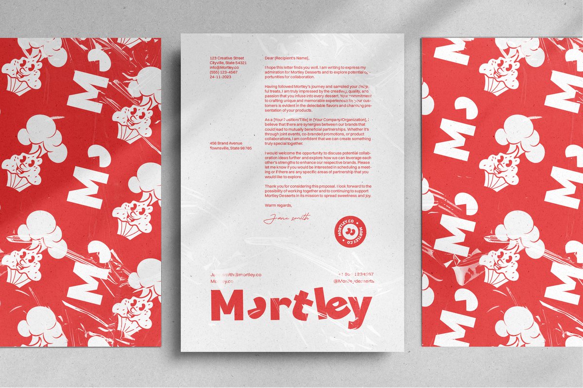 itsaminevisuals's tweet image. Motley - Visual identity -

Mortley Desserts is a dessert restaurant crafting delicious and visually stunning desserts. From colourful macarons to decadent cakes 

What are your thoughts on this ?

#branddesign