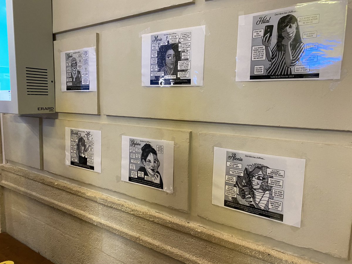 PresidentTJAles's tweet photo. Journée internationale pour l’élimination des violences faites aux femmes : une exposition de dessins de F. VELLA est inaugurée. L’occasion de dire l’investissement du TJ d’ALES où, à l’initiative du président et du procureur, des audiences dédiées à ces violences ont été créées. https://t.co/N00QnUNeMD