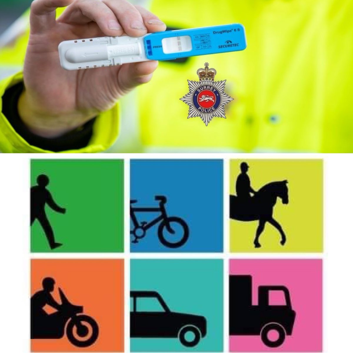 A known offender was stopped on Friday afternoon on his quad in Epsom doing a wheelie and was subsequently arrested by the Vanguard Road Safety Team for drug driving. #ASB #VanguardRST #DontDriveDrugged #RoadSafety