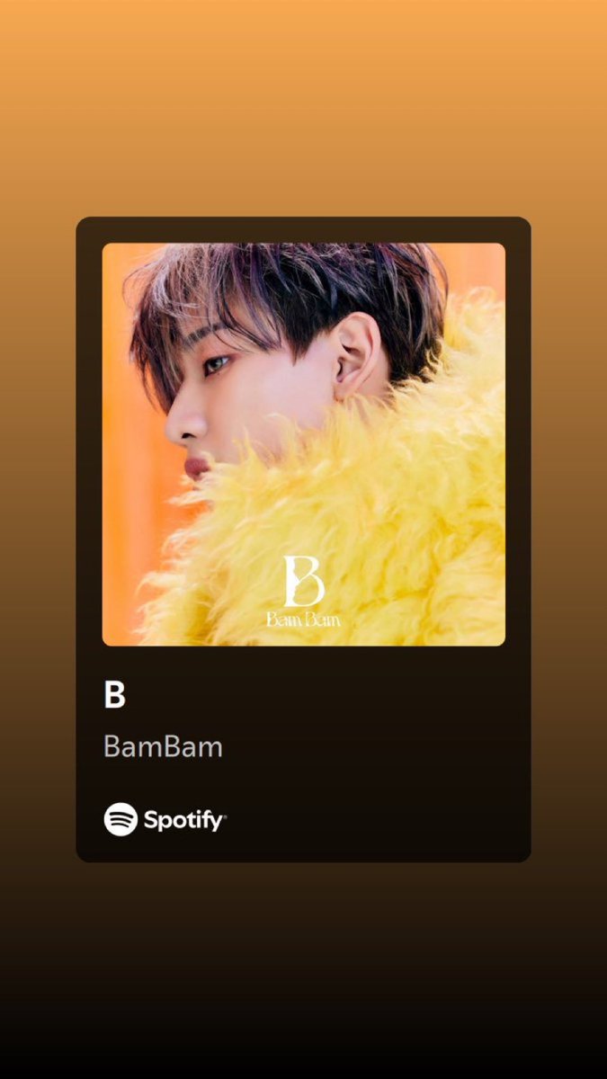 TeamBamBamSpace's tweet image. 📢 BamBam’s B album surpassed 52,000,000 streams on Spotify!

🔗 open.spotify.com/album/1J1S8EQg… 

#B #SlowMo #WhoAreYou
#BamBam #뱀뱀 
@BamBam1A @BAMBAMxABYSS