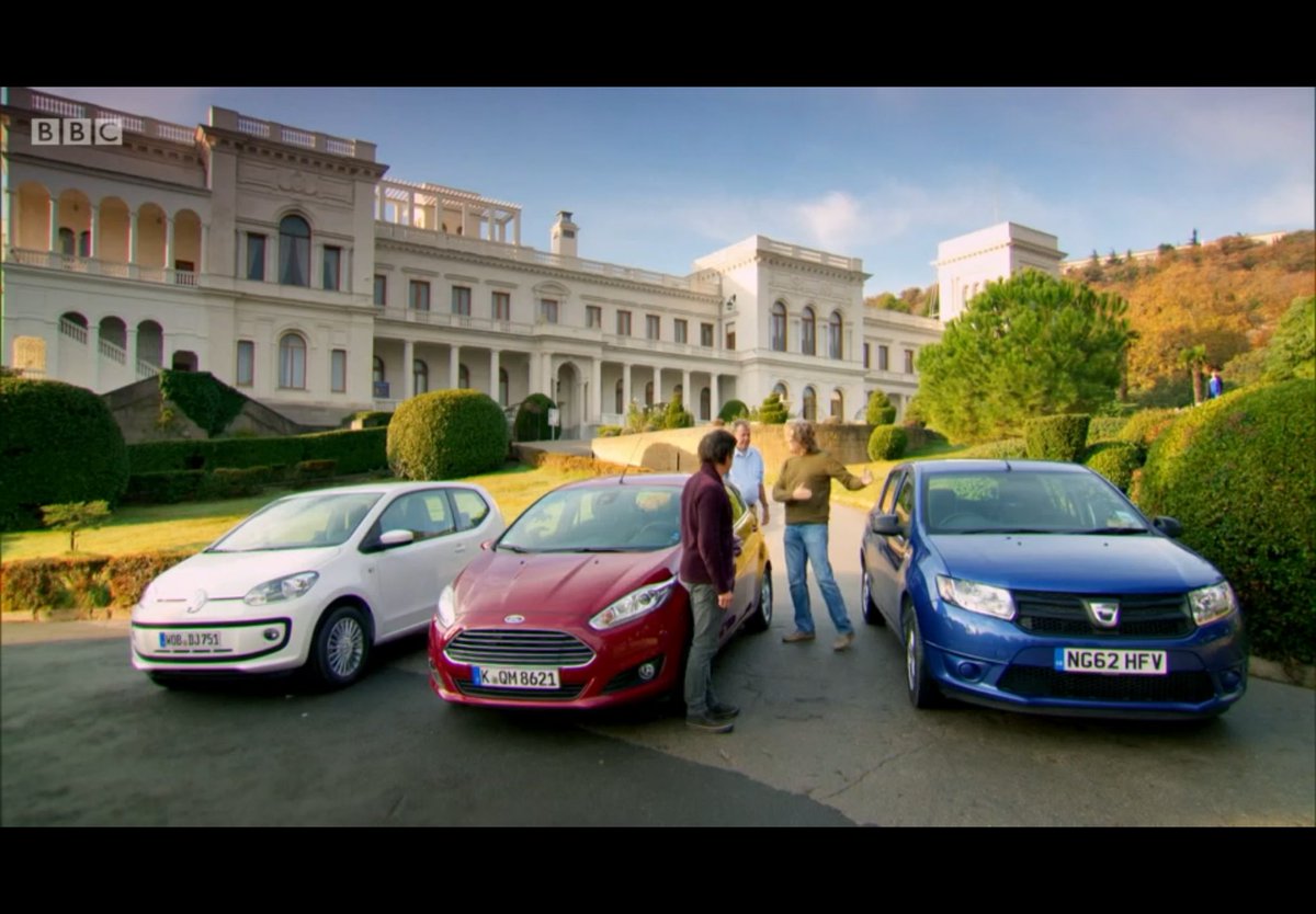 Good news! 

What? 

It's a Dacia Sandero!

#TopGear