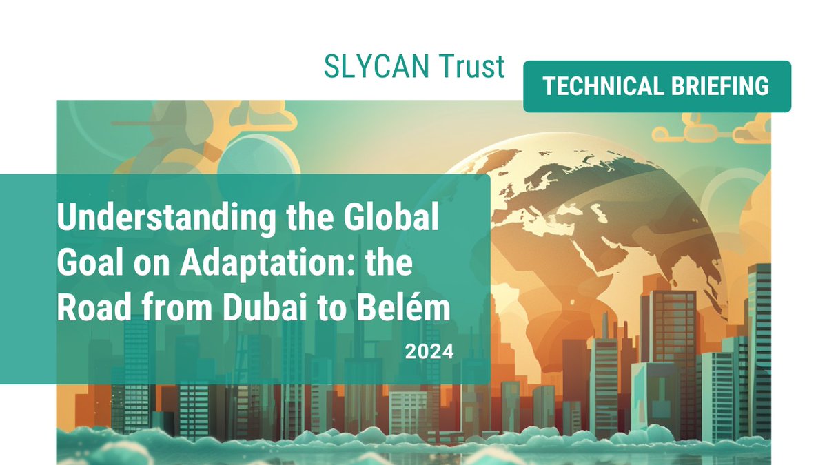 SLYCAN Trust (@slycantrust) on Twitter photo ❓️ What is the Global Goal on #Adaptation & where do we stand after <a href="/COP29_AZ/">COP29 Azerbaijan</a> & before #COP30?
➡️ Read our #briefing to understand key negotiation areas, #indicator development & cross-cutting aspects.
<a href="/Adapt_Community/">adaptationcommunity.net</a> <a href="/Adapt_Alliance/">Adaptation Research Alliance (ARA)</a> <a href="/GCAdaptation/">Global Center on Adaptation</a> <a href="/WRIAdaptation/">WRI Adaptation (Archive)</a> <a href="/WaspClimate/">World Adaptation Science Programme (WASP)</a> ❓️ What is the Global Goal on #Adaptation & where do we stand after <a href="/COP29_AZ/">COP29 Azerbaijan</a> & before #COP30?
➡️ Read our #briefing to understand key negotiation areas, #indicator development & cross-cutting aspects.
<a href="/Adapt_Community/">adaptationcommunity.net</a> <a href="/Adapt_Alliance/">Adaptation Research Alliance (ARA)</a> <a href="/GCAdaptation/">Global Center on Adaptation</a> <a href="/WRIAdaptation/">WRI Adaptation (Archive)</a> <a href="/WaspClimate/">World Adaptation Science Programme (WASP)</a>