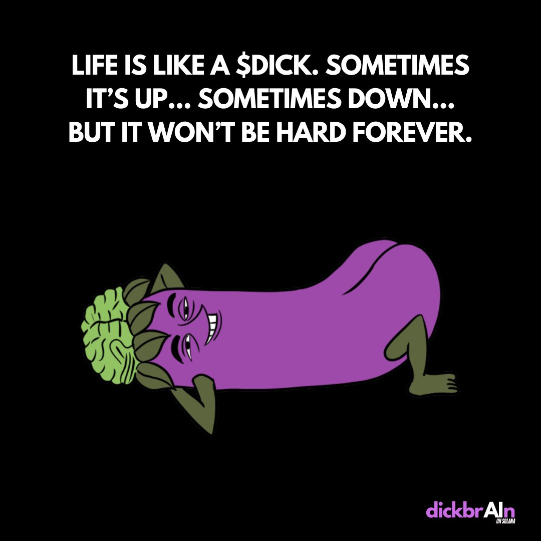 Life is a $DICK

Keep calm, and stay hard!