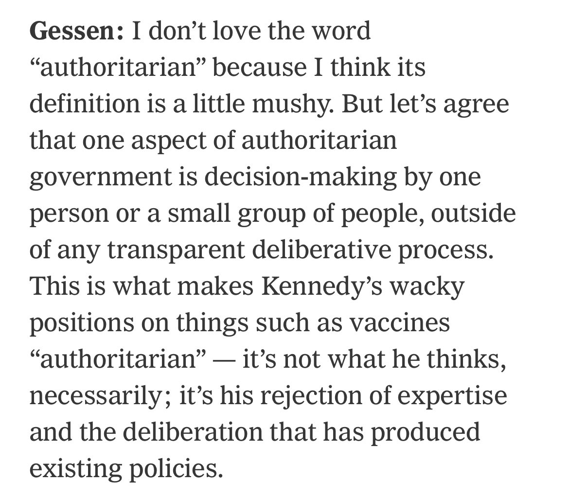 Good comment by ⁦<a href="/mashagessen/">m. gessen</a>⁩ in ⁦<a href="/nytimes/">The New York Times</a>⁩ this morning nytimes.com/2024/11/25/opi…