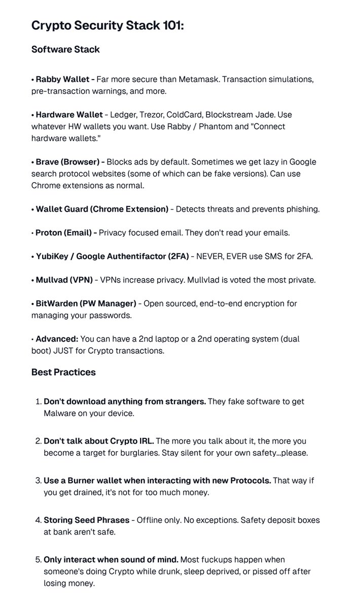 thedefiedge's tweet photo. Hackers stole $1.4 billion worth of Crypto in the 1st half of 2024.

If you want to improve your Crypto security, read this: https://t.co/JYOOOXRT9z