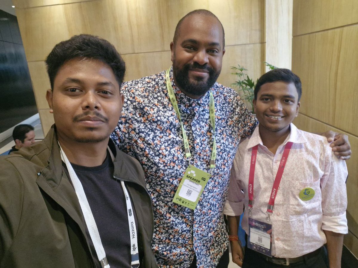 GauravGo_Games's tweet photo. #TeamGauravGo is honored to meet and capture moments with industry legends @DerekAHam, @RikuTheFuffs, Duncan Campbell, @gfreak0, @krajeshrao, and Deepak Ail🌟 A huge shoutout to the @theindiagdc team for bringing together such inspiring minds #IGDC2024 #TeamGauravGo #Gaming 🎮 https://t.co/mXhzi7BtzK