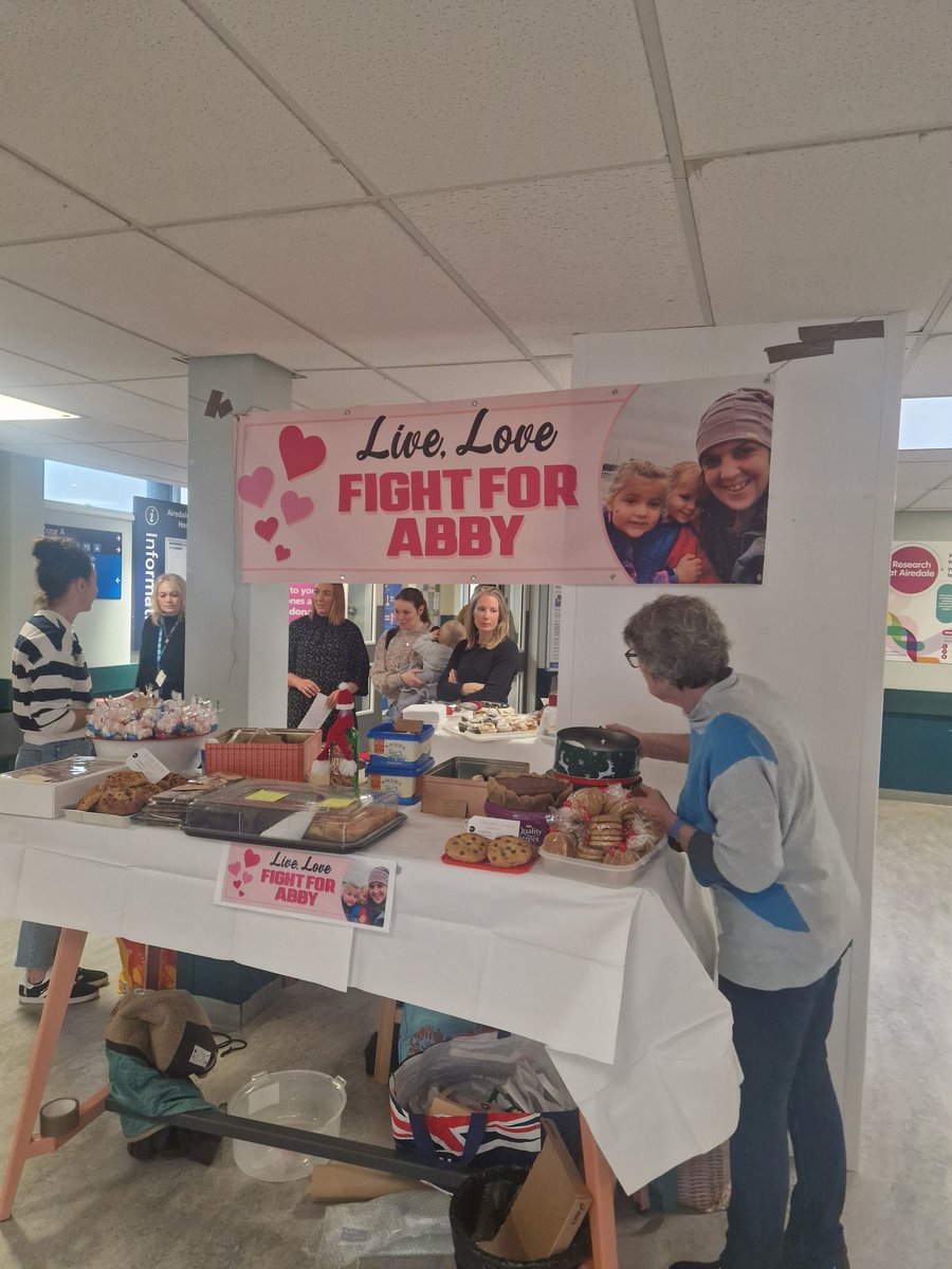What an effort from all teams for this amazing cause 👏🏼 anyone on site today get yourself to the top landing and treat yourself to some delicious baking and festive crafts 

gofund.me/d52bc5c4

#livelovefightforabby
<a href="/Airedaleahps/">Airedale AHPs 💙</a>