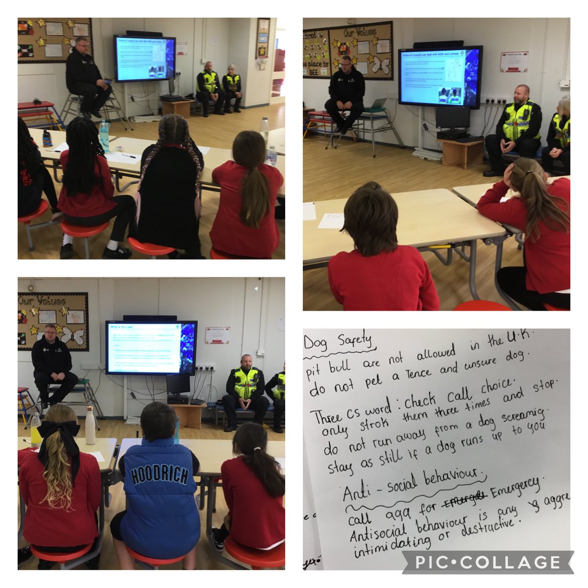 Diolch to PC Dunne and team for a very informative session with our Heddlu Bach this morning <a href="/MillbrookP/">Millbrook Primary</a> <a href="/gwentpolice/">Gwent Police</a>