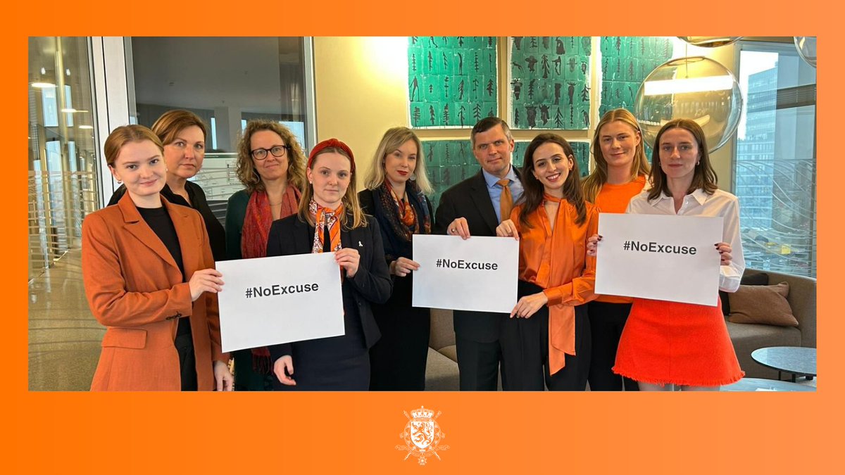 🧡From 25/11 to 10/12, we join the #16DaysOfActivism to raise awareness, inspire action, and amplify voices against gender-based violence and inequality.

🇧🇪 stands proudly with its partners in the Gender Action Leaders group to support this cause.

#OrangeTheWorld #NoExcuse