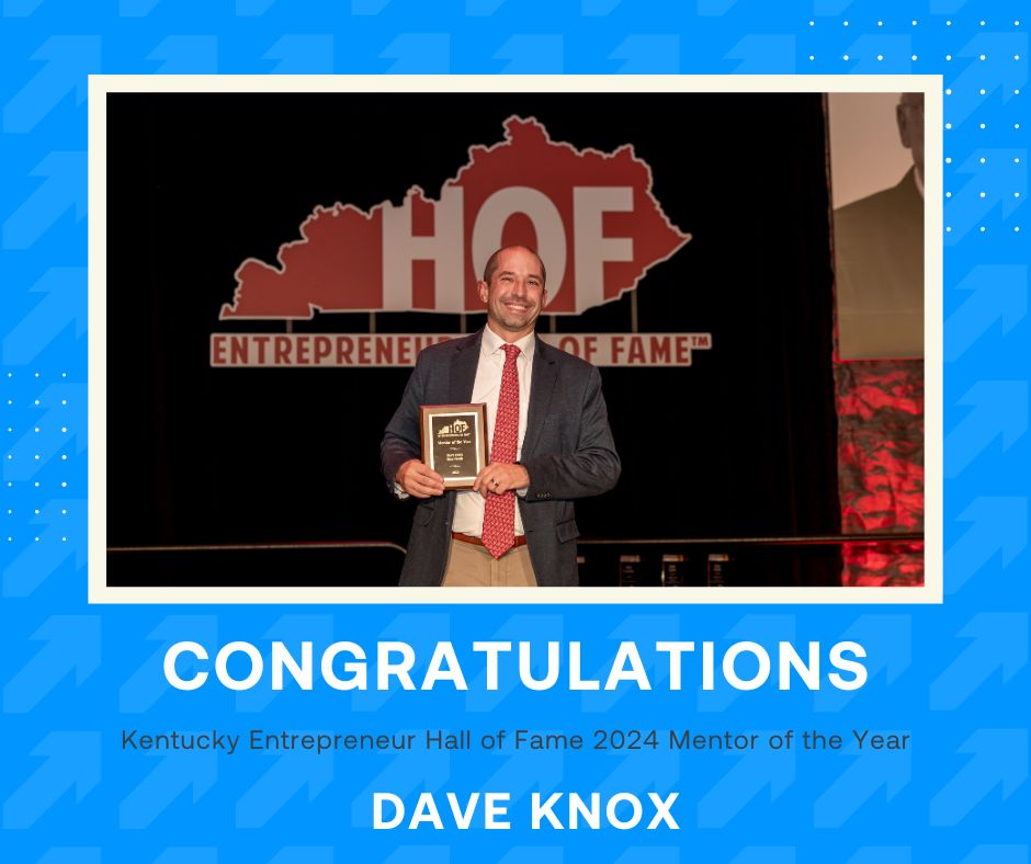 Congrats to @MiamiUniversity <a href="/FarmerSchoolMU/">Miami University Farmer School of Business</a> alum @DaveKnox MU 03, Executive Director of @weareBlueNorth, for being named the Kentucky Entrepreneurial Hall of Fame’s Mentor of the Year linknky.com/business/2024/… #LoveandHonor <a href="/StartupCincy/">StartupCincy</a> <a href="/MiamiAlum/">MUAA</a>
