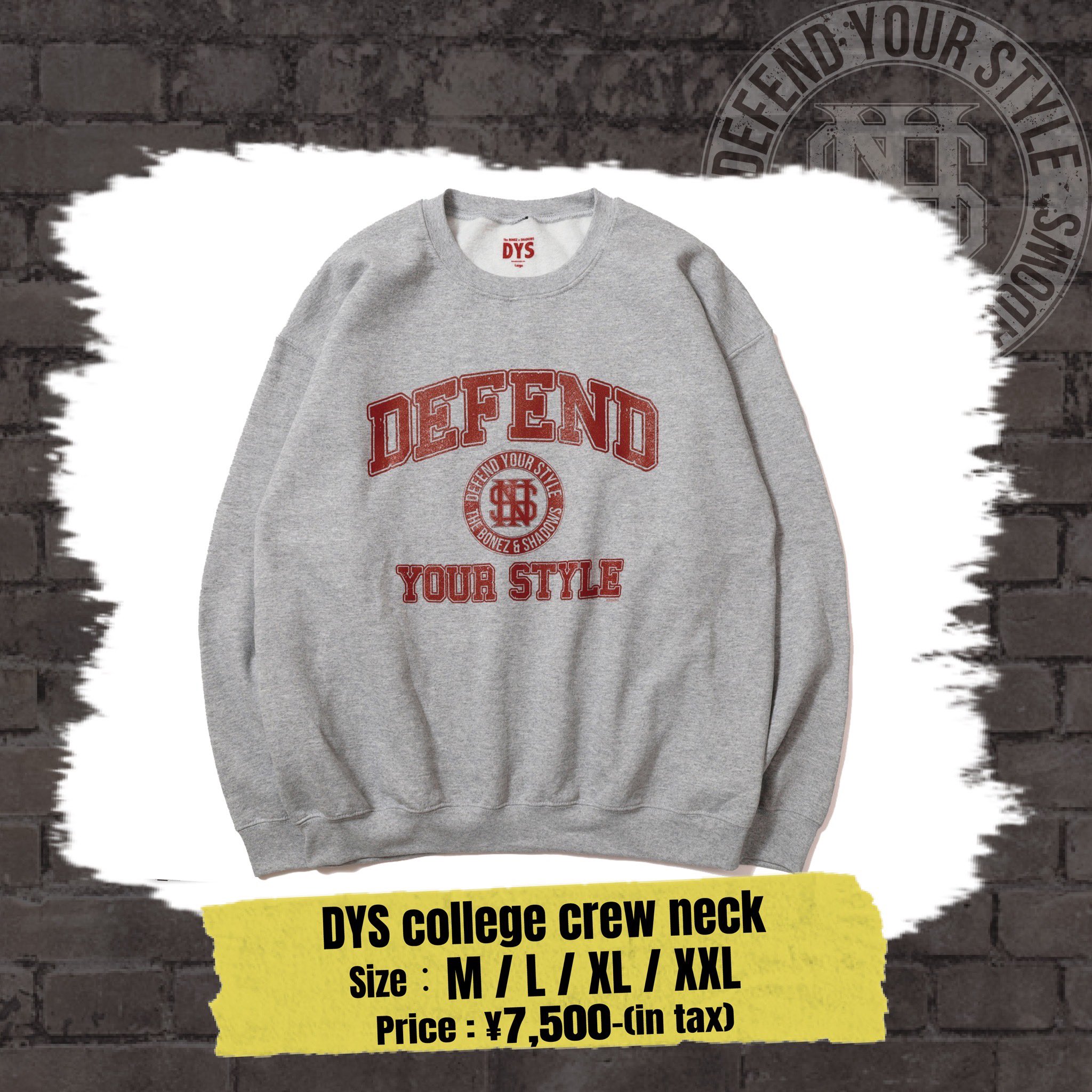 ミュージシャン DEFEND YOUR STYLE 2017 TheBONEZ SHADOWS SHOW [ The BONEZ × SHADOWS -Defend Your Style TOUR 2017