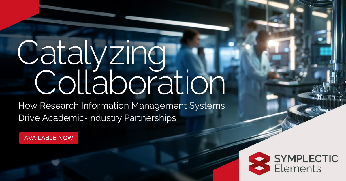 Digital Science (@digitalsci) on Twitter photo 📣 A new report lays out a blueprint to leverage universities’ research expertise & facilities to support industry needs. 🌟
The <a href="/Symplectic/">Symplectic</a> report shares case studies from the University of Toronto <a href="/UofT/">University of Toronto</a> & <a href="/OIEXInnovate/">OIEx</a>.
🔗 Find out more: ow.ly/UJxP50UeKpN 📣 A new report lays out a blueprint to leverage universities’ research expertise & facilities to support industry needs. 🌟
The <a href="/Symplectic/">Symplectic</a> report shares case studies from the University of Toronto <a href="/UofT/">University of Toronto</a> & <a href="/OIEXInnovate/">OIEx</a>.
🔗 Find out more: ow.ly/UJxP50UeKpN