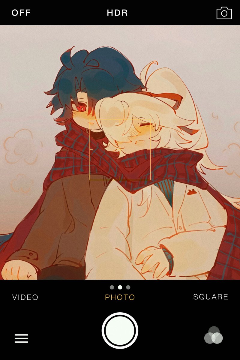 #RenJing #刃景 
手瘾上来了，浅摸个冬日热梗🔥🔥🔥