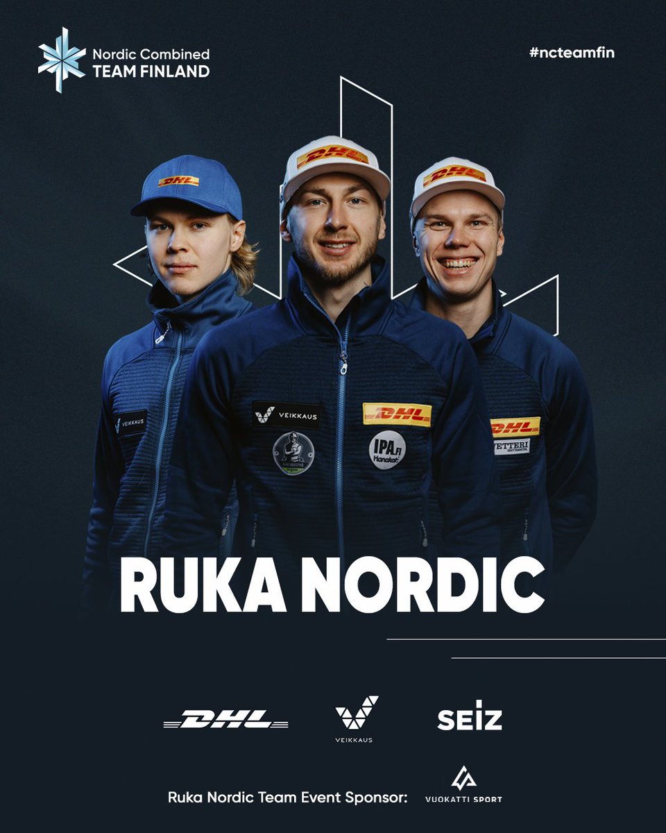 ncteamfin's tweet photo. Tästä se alkaa: nimittäin maailmancup-kausi 2024-2025! 🥳 Joukkue Rukan maailmancup-avaukseen on nimetty.

ℹ️ Eero Hirvonen jää pois Rukan maailmancup-avauksesta hyppäämiseen liittyvistä haasteista johtuen.

Lue lisää: https://t.co/Qts7YDxTmV

#yhdistetty https://t.co/X7BKv4yEVo