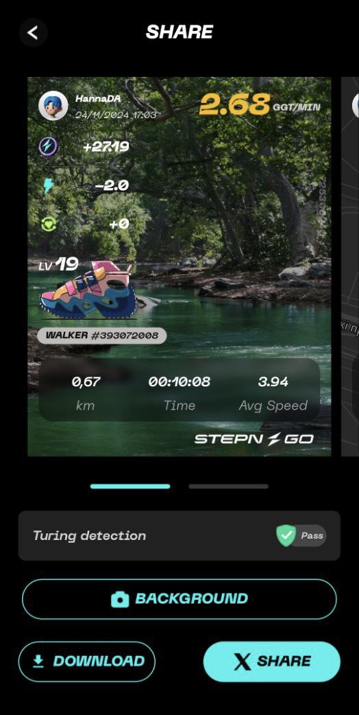 annanifontova9's tweet photo. Hello friends! 
I hope you missed me! 😽

 I send you warm greetings from China, I still keep running 🔋

+27.19GGT

#stepn #stepngo #stepncom #stepnrun
#stepnfan #stepnsneaker https://t.co/6m7a5VMtKk