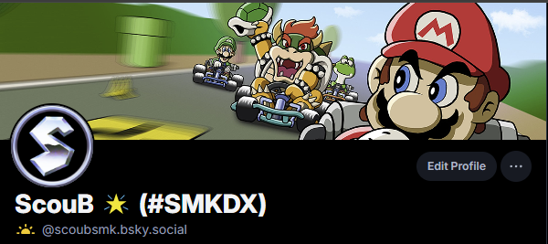 ScouBsmk's tweet image. Fellow karters,
You can also follow me on the blue heavens for those interested.
For now, I'll try and keep mirroring #SMKDX progress on both sites, but if you don't want to miss a thing be sure to follow me on both.
Keep on karting.