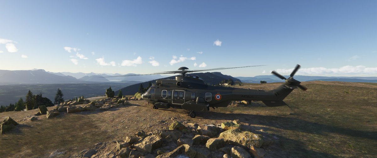 Fatcat742's tweet image. J&apos;adore cette hélico H225 de @HYPEAircraft sur #MFS2024