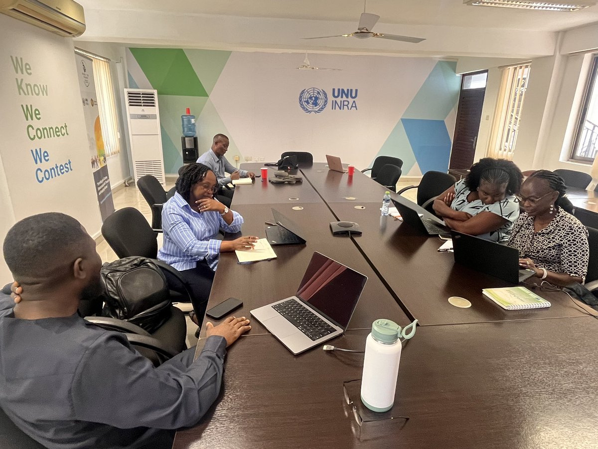 UNUINRA's tweet photo. Planning and discussing phase 2 of your #FORESTOKYEMAN project with @UNEP_Africa @UNDPGhana @UNVolunteers @arochaghana and other development partners!
Conserving forest Okyeman and its natural resource requires knowledge and capacity building on environmental laws. https://t.co/azUauGJELl