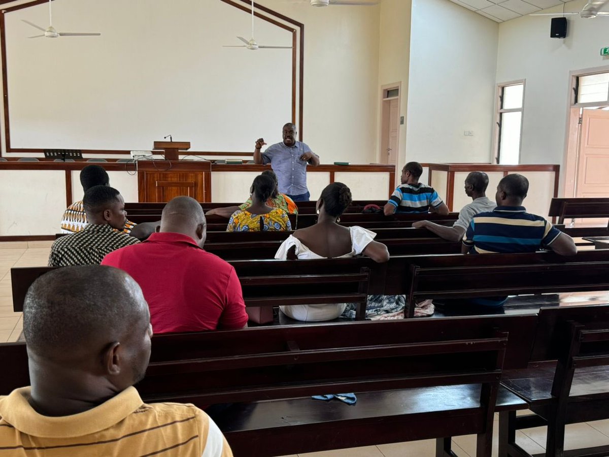 UNUINRA's tweet photo. Planning and discussing phase 2 of your #FORESTOKYEMAN project with @UNEP_Africa @UNDPGhana @UNVolunteers @arochaghana and other development partners!
Conserving forest Okyeman and its natural resource requires knowledge and capacity building on environmental laws. https://t.co/azUauGJELl