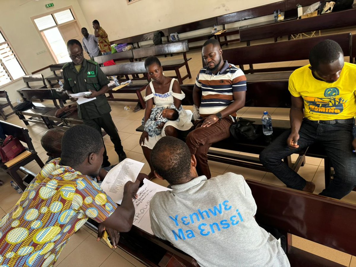 UNUINRA's tweet photo. Planning and discussing phase 2 of your #FORESTOKYEMAN project with @UNEP_Africa @UNDPGhana @UNVolunteers @arochaghana and other development partners!
Conserving forest Okyeman and its natural resource requires knowledge and capacity building on environmental laws. https://t.co/azUauGJELl