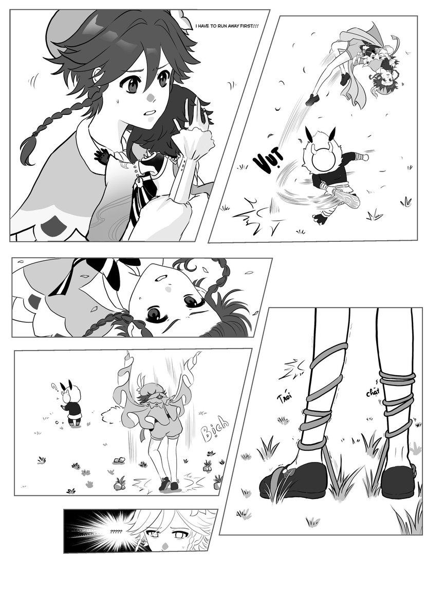 Beeonie2107's tweet photo. read from left to right --->
 XiaoVen doujinshi (1/4)

#xiaoven #GenshinImpact #doujinshi https://t.co/6FkwzBXBb7
