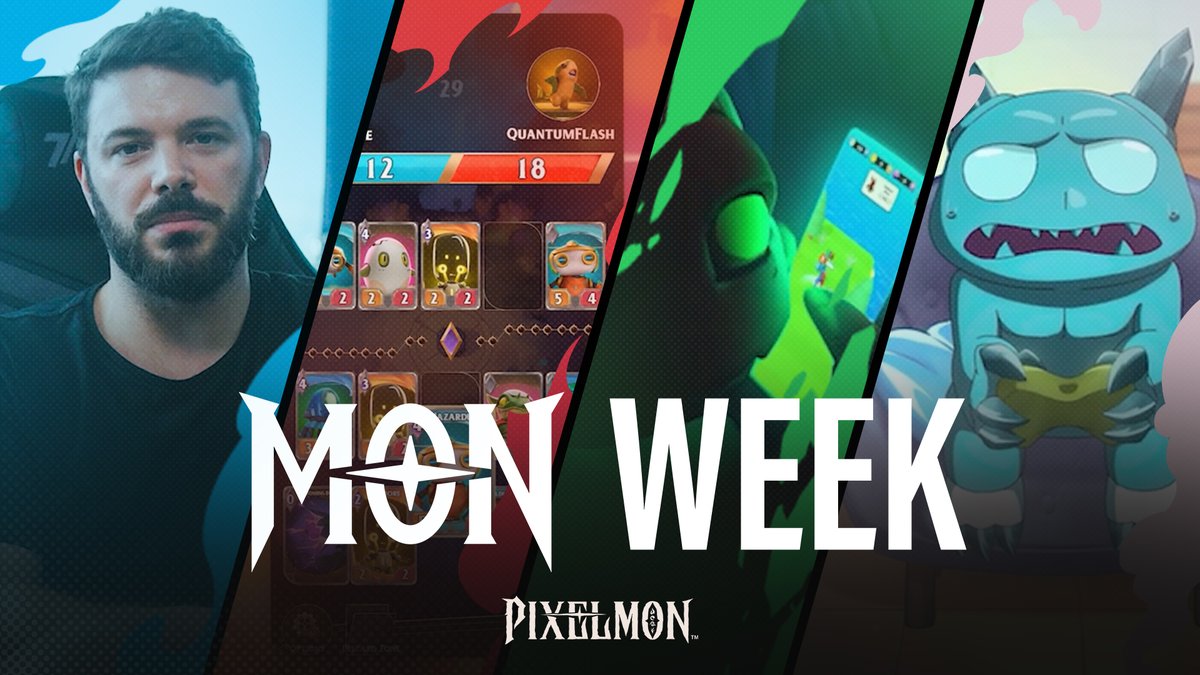 MON Protocol 🐉 $MON (@monprotocol) on Twitter photo MON Week
This week, we will share more details about how far we have come from the original <a href="/Pixelmon/">Pixelmon 🔺</a> NFT launch, where we are now, and the exciting launches surrounding our IP just around the corner with a series of 8 videos.
This all starts today at 2 pm UTC. <a href="/GiulioXdotEth/">GiulioX🐉 $MON🔺</a> MON Week
This week, we will share more details about how far we have come from the original <a href="/Pixelmon/">Pixelmon 🔺</a> NFT launch, where we are now, and the exciting launches surrounding our IP just around the corner with a series of 8 videos.
This all starts today at 2 pm UTC. <a href="/GiulioXdotEth/">GiulioX🐉 $MON🔺</a>