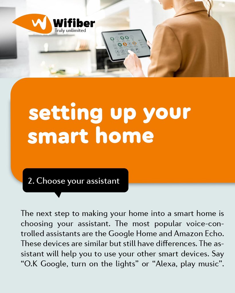 mywifiber's tweet photo. Follow this space for more tips on making your Home a Smart Home.

#SmartHome #Wifiber #TrulyUnlimited https://t.co/uvnBlm36zi