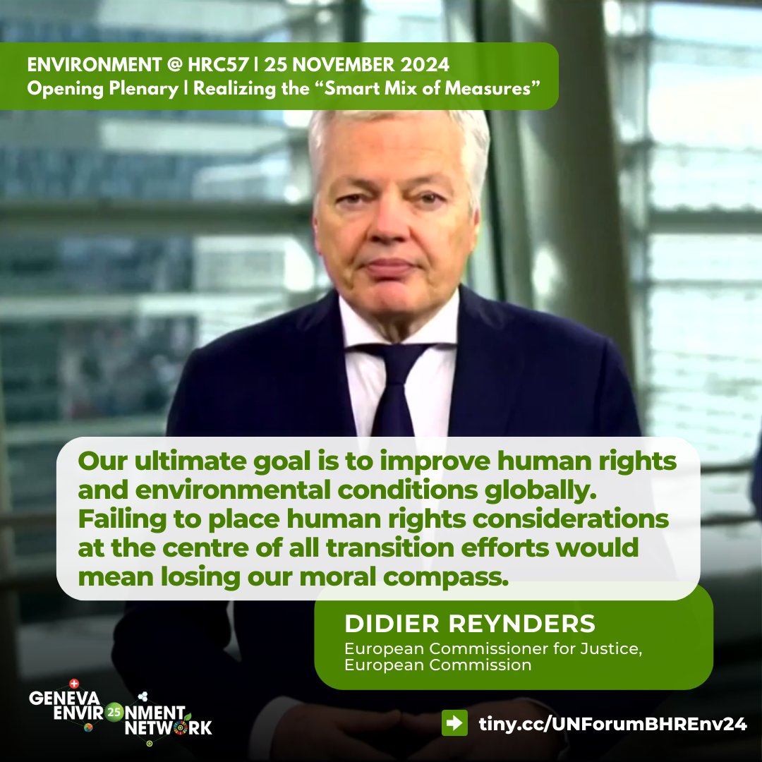 <a href="/WGBizHRs/">UNWGBiz&Human Rights</a> <a href="/UNHumanRights/">UN Human Rights</a> <a href="/UN_HRC/">UN Human Rights Council</a> <a href="/volker_turk/">Volker Türk</a> <a href="/fernanda_ho/">Fernanda Hopenhaym</a> <a href="/SandaOjiambo/">Sanda Ojiambo</a> <a href="/MiaSeppo/">Mia Seppo</a> <a href="/FIANista/">FIAN International</a> <a href="/OECD/">OECD ➡️ Better Policies for Better Lives</a> <a href="/cotopaxi/">Cotopaxi</a> <a href="/globalcompact/">UN Global Compact</a> <a href="/ilo/">International Labour Organization</a> <a href="/ChantalChambu/">Chantal Chambu Mwavita</a> Presenting the #EU's work on corporate sustainability due diligence, Commissioner Didier Reynders highlight that in designing CSDD, big businesses are not required to do the impossible, but what they reasonably can while small businesses are protected from unnecessary burden.