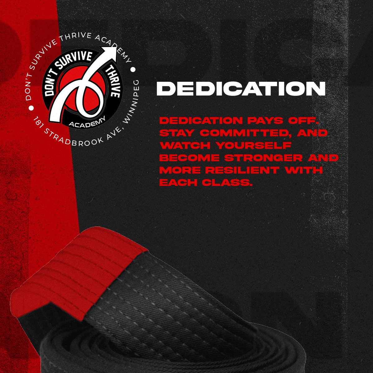 DstacademyWpg's tweet image. Don’t Survive Thrive Academy, 181 Stradbrook Ave, Winnipeg, MB, Canada 📍

#oama #brazilianjiujitsu #martialarts #academy #jiujitsulifestyle #review #winnipeg #manitoba #googlefeedback #google #star #googlereference