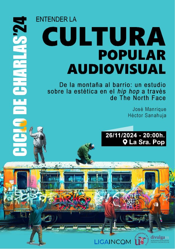 LigaInCom (@ligaincom) on Twitter photo Mañana volvemos a la <a href="/la_sra_pop/">La Sra Pop</a> para hablar de estética y hip hop en nuestro ciclo de charlas "Entender la Cultura Popular Audiovisual"
¡Os esperamos! Mañana volvemos a la <a href="/la_sra_pop/">La Sra Pop</a> para hablar de estética y hip hop en nuestro ciclo de charlas "Entender la Cultura Popular Audiovisual"
¡Os esperamos!