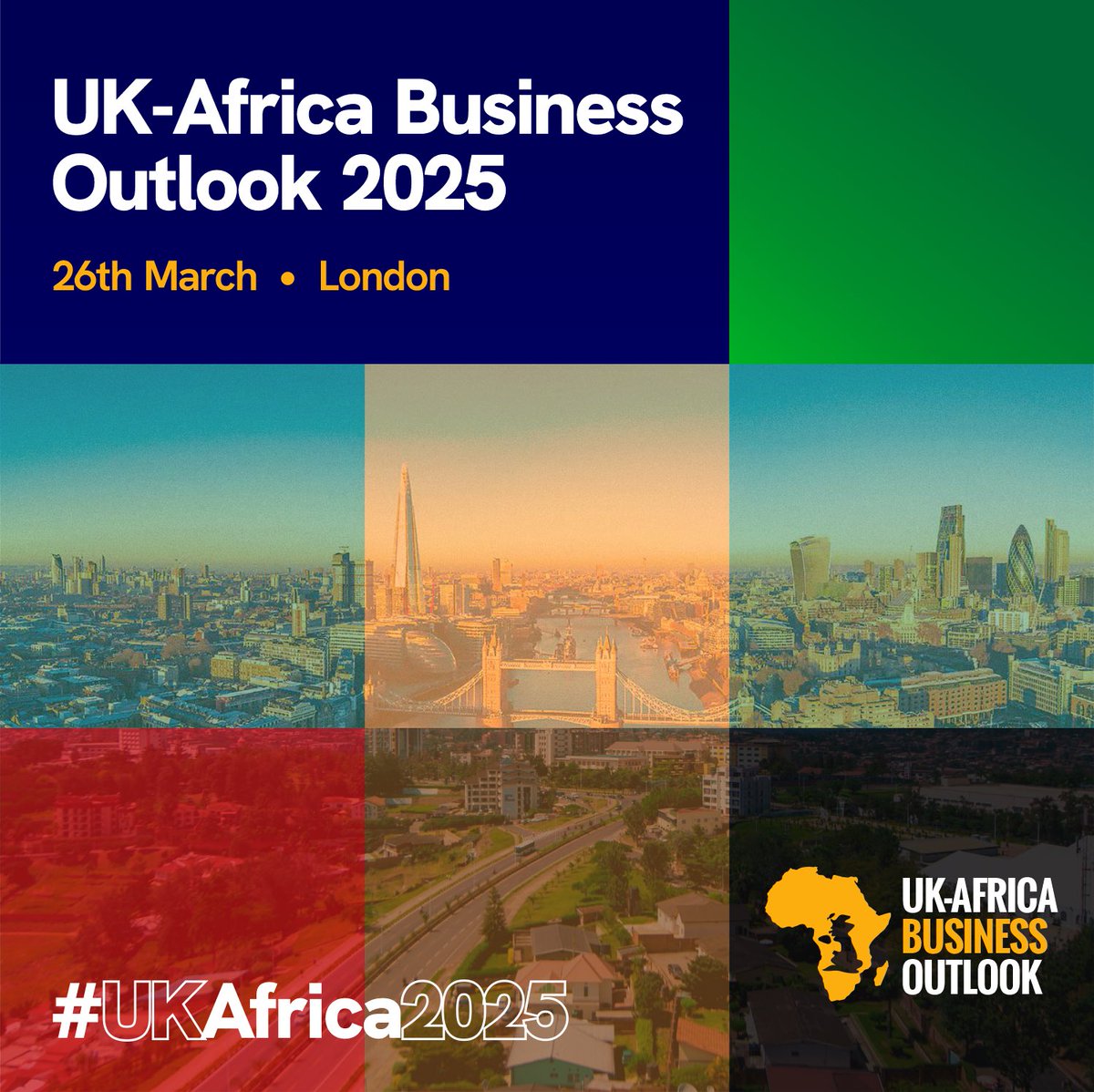 UK-Africa Business Outlook returns to London for its 4th edition! 🎉🎉

UK-Africa Business Outlook has grown to become a pivotal meeting place for business leaders across the UK and Africa, bringing together leading figures who are defining Africa’s future via their