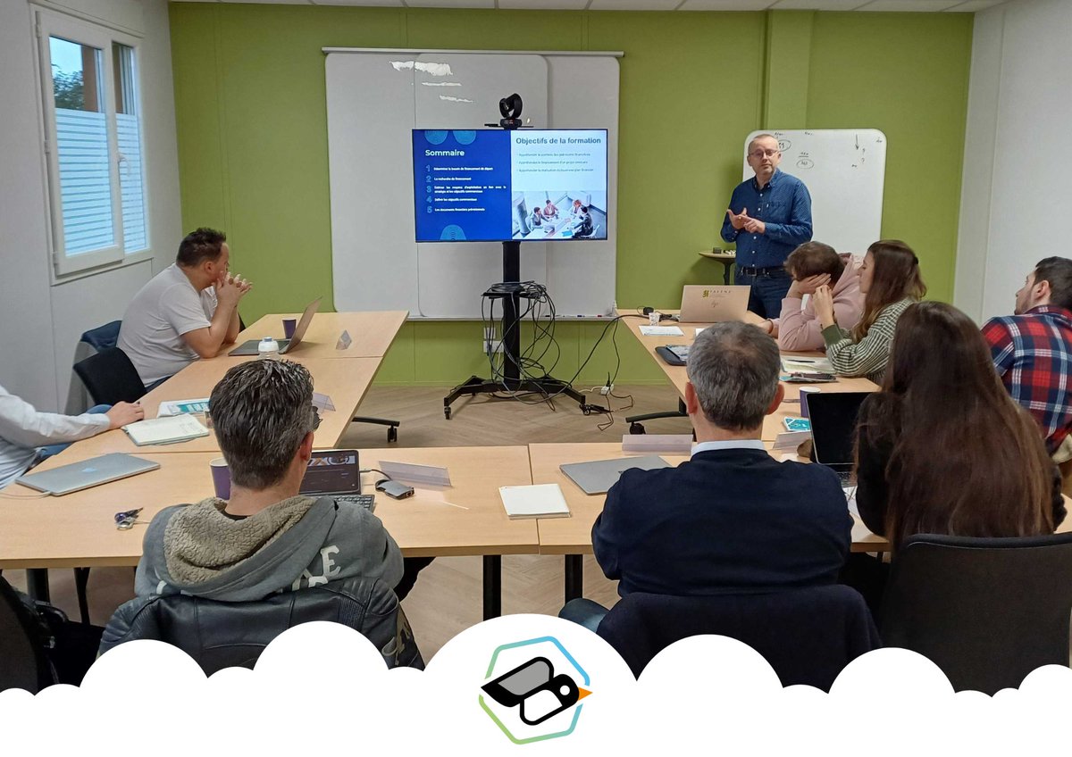[ 🐧 Atelier : prévisions financières]

A moins d’un mois de la clôture, nos #entrepreneurs étaient avec Denis, manager du pôle Entrepreunariat chez <a href="/GroupeFIDORG/">TALENZ-Groupe Fidorg</a> , pour aborder le sujet de la prévision #financière ! 🤑