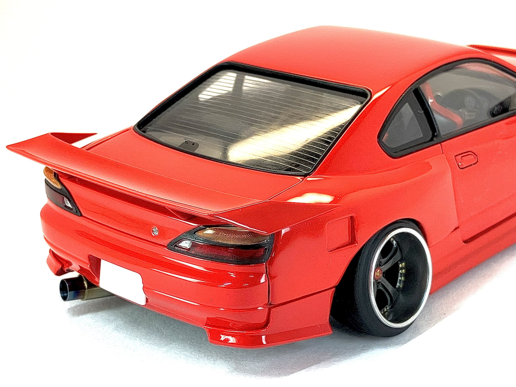 ペ*会様 アオシマ 1/24 S15 シルビア 大塚風(WORKS9)【完成品】 ペ*会様 アオシマ 1/24 S15 シルビア 大塚風(WORKS9)【完成品】 ペ*