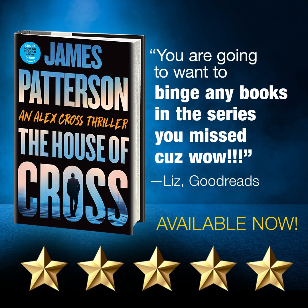 The new Alex Cross is finally here, and he’s better than ever! Check out the amazing 5-star Goodreads reviews: bit.ly/3OoSYDq

<a href="/eReadsPodcast/">@LizBullardWrites</a>
