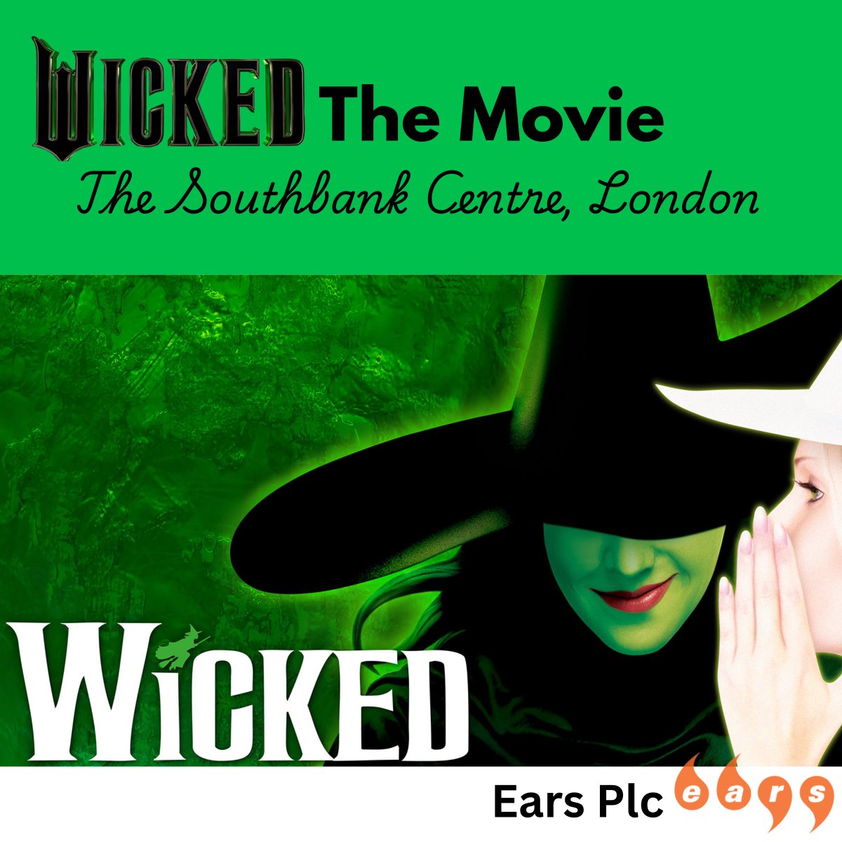 EARSplc's tweet image. It was a bit of a wet day, but spirits were not dampened for the opening of Wicked the Movie at the Southbank Centre, London last week. Our good friend Dan of Response and his team hired a mixture of 48 Motorola radios DP4400E, DP4800Es, &amp;amp; R7 radios along with  D-type earpieces