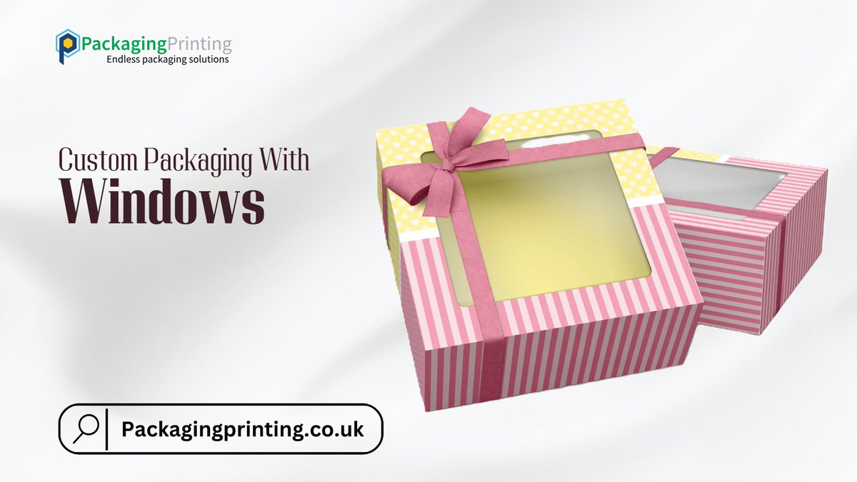 packprint_co_uk's tweet image. 🌟 Let Your Products Shine with Window Packaging Boxes!
Showcase your items while keeping them secure with packaging boxes featuring windows:
✅ Clear product visibility
✅Customizable to your needs
✅ Ideal for food, cosmetics, and more
#WindowPackaging #UKPackaging #CustomBoxes