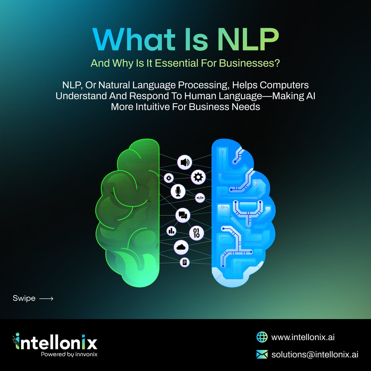 intellonix_ai's tweet image. What is NLP and Why is it Essential for Your Business?

Discover how Natural Language Processing (NLP) powers smarter customer support, personalized experiences, and deeper market insights.

Visit the site: intellonix.ai

#NLP #MachineLearning #Intellonix #Generativeai